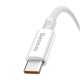 Кабель Baseus Superior Series Fast Charging USB to Type-C 100W 5A 2m Moon White P10320102214-03