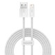USB кабель Baseus Dynamic Series Fast Charging Data Cable USB to iP Lightning 2.4A 2m White (CALD000502)