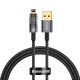 USB кабель Baseus Explorer Series Auto Power-Off USB to IP Lightning 2.4A 2m Black (CATS000501)