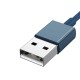 USB кабель Baseus Superior Series Fast Charging Data Cable USB M+L+C 3.5A 1.5m Blue (CAMLTYS-03)