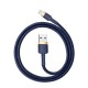 Usb кабель Baseus Cafule for Ligtning 2,4A/1m. Blue-gold (CALKLF-BV3)