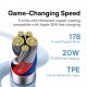 USB PD кабель Baseus Jelly Liquid Silica Gel Fast Charging Type-C to iP 20W 1.2m Blue (CAGD020003)