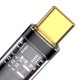 Кабель Baseus Explorer Series Auto Power-Off USB to Type-C 100W 6A 1m Black CATS000201