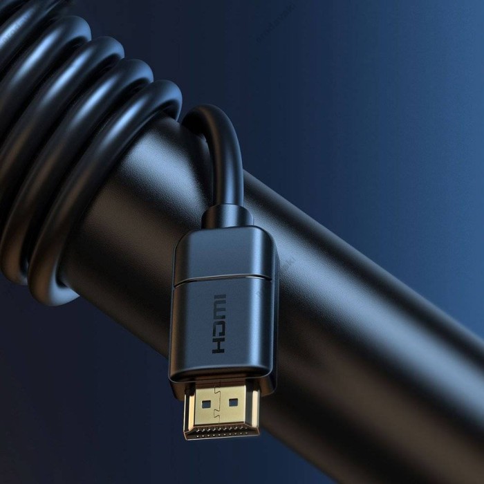 Кабель Baseus High Definition Series Adapter Cable HDMI to HDMI 2.0 4K 5m Black CAKGQ-D01