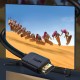 Кабель Baseus High Definition Series Adapter Cable HDMI to HDMI 2.0 4K 5m Black CAKGQ-D01