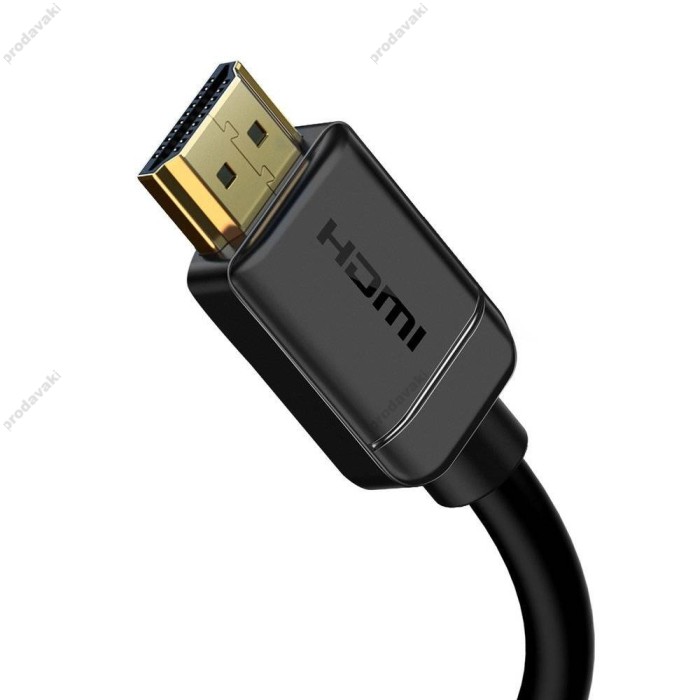 Кабель Baseus High Definition Series Adapter Cable HDMI to HDMI 2.0 4K 5m Black CAKGQ-D01