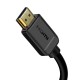 Кабель Baseus High Definition Series Adapter Cable HDMI to HDMI 2.0 4K 5m Black CAKGQ-D01