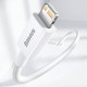 USB PD кабель Baseus Superior Series Fast Charging Data Cable Type-C to iP PD Lightning 20W 1.5m White (CATLYS-B02)