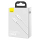 USB PD кабель Baseus Superior Series Fast Charging Data Cable Type-C to iP PD Lightning 20W 1.5m White (CATLYS-B02)