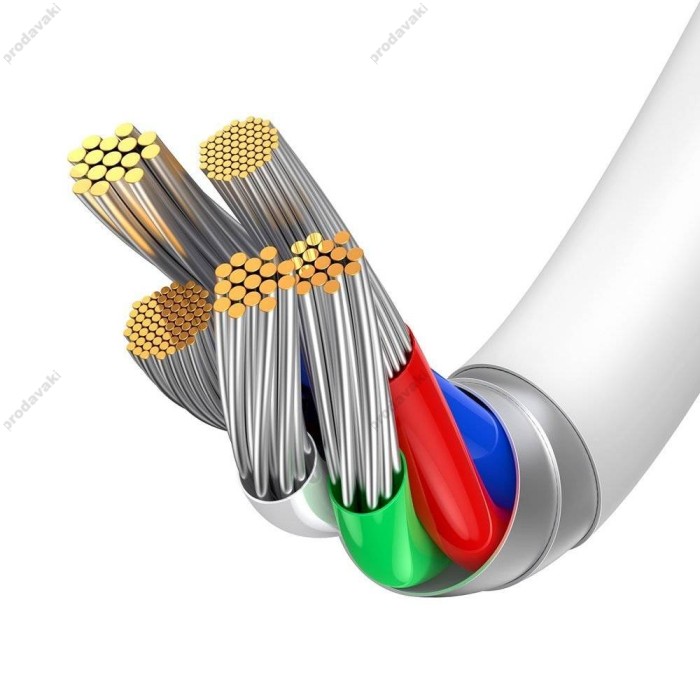 USB PD кабель Baseus Superior Series Fast Charging Data Cable Type-C to iP PD Lightning 20W 1.5m White (CATLYS-B02)
