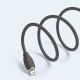 USB кабель Baseus Jelly Liquid Silica Gel Fast Charging USB to iP 2.4A 1.2m Black (CAGD000001)
