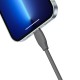 USB кабель Baseus Jelly Liquid Silica Gel Fast Charging USB to iP 2.4A 1.2m Black (CAGD000001)