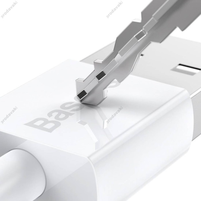 USB кабель Baseus Superior Series Fast Charging Data Cable USB to Micro 2A 2m White CAMYS-A02