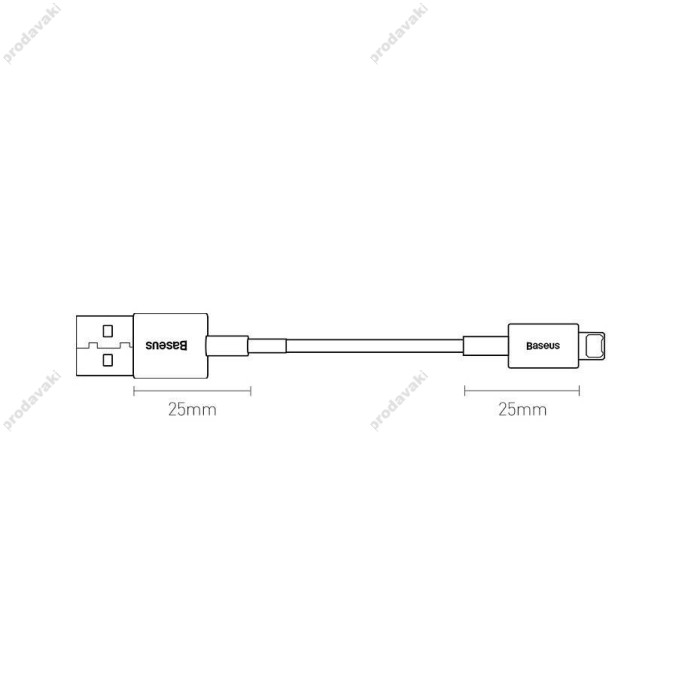 USB кабель Baseus Superior Series Fast Charging Data Cable USB to Micro 2A 1m White CAMYS-02