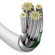 USB кабель Baseus Superior Series Fast Charging Data Cable USB to Lightning 2.4A 0.25m White (CALYS-02)