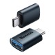 Перехідник Адаптер-перехідник Baseus Ingenuity Series Mini OTG Adaptor Type-C to USB-A 3.1 Blue (ZJJQ000003)