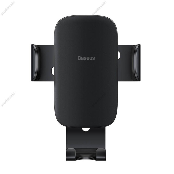 Автомобільний тримач Baseus Metal Age Ⅱ Gravity Car Mount (Air Outlet Version) Black SUJS000001