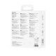 Бездротові Bluetooth навушники Baseus Bowie WM05 True Wireless Earphones BT 5.2 Black NGTW200001
