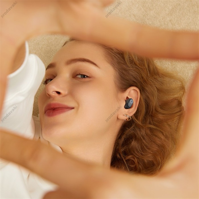 Бездротові Bluetooth навушники Baseus Bowie WM05 True Wireless Earphones BT 5.2 Black NGTW200001