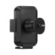 Автомобільний тримач із бездротовою зарядкою Baseus Halo car holder with 15W inductive charger Black SUDD000001