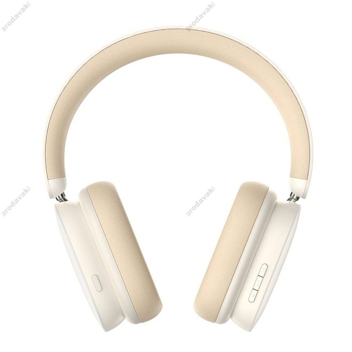 Бездротові Bluetooth навушники Baseus Bowie H1 Noise-Cancelling Wireless Headphones White (NGTW230002)