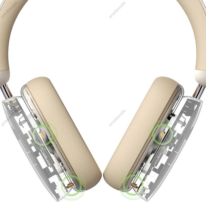 Бездротові Bluetooth навушники Baseus Bowie H1 Noise-Cancelling Wireless Headphones White (NGTW230002)