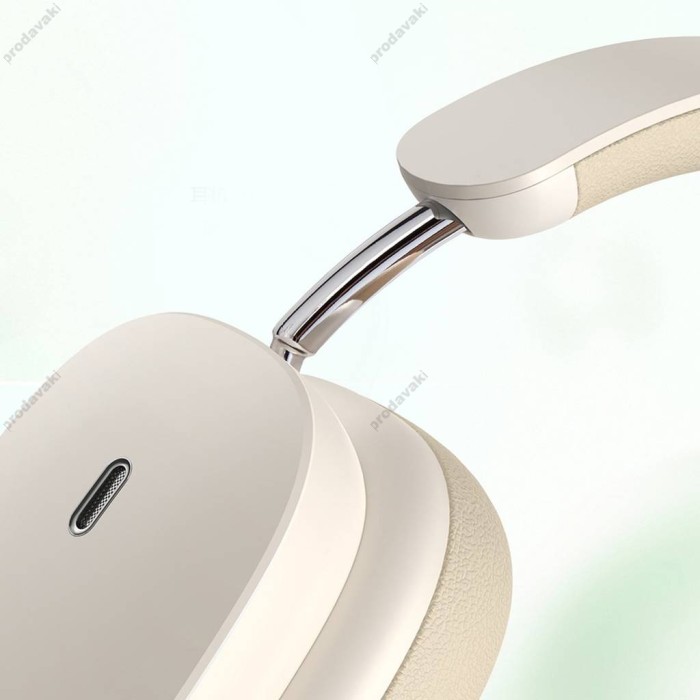 Бездротові Bluetooth навушники Baseus Bowie H1 Noise-Cancelling Wireless Headphones White (NGTW230002)
