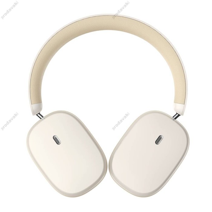 Бездротові Bluetooth навушники Baseus Bowie H1 Noise-Cancelling Wireless Headphones White (NGTW230002)