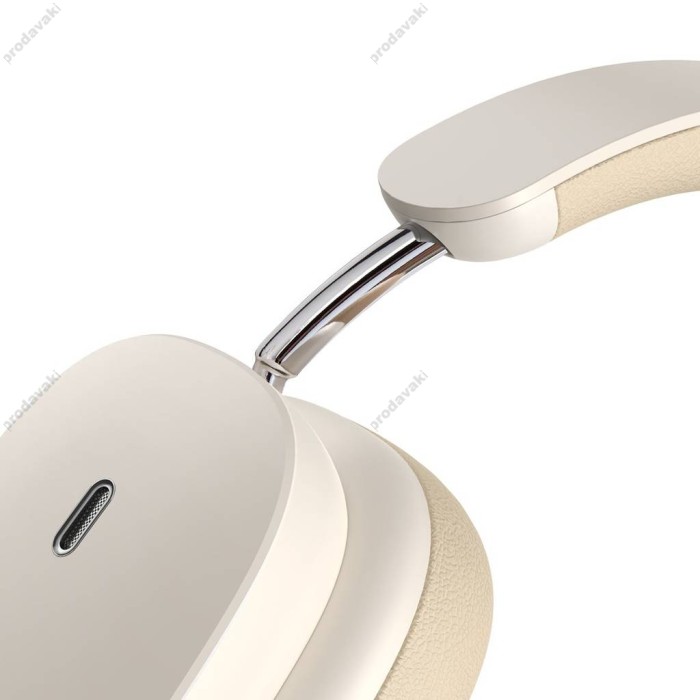 Бездротові Bluetooth навушники Baseus Bowie H1 Noise-Cancelling Wireless Headphones White (NGTW230002)