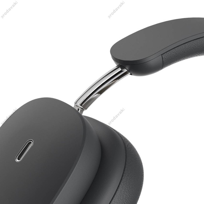Бездротові Bluetooth навушники Baseus Bowie H1 Noise-Cancellation Wireless Headphones Grey NGTW230213