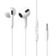 Дротові навушники Baseus H17 Encok lateral in-ear Wired Earphone 3.5mm White NGCR020002