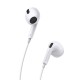 Дротові навушники Baseus H17 Encok lateral in-ear Wired Earphone 3.5mm White NGCR020002