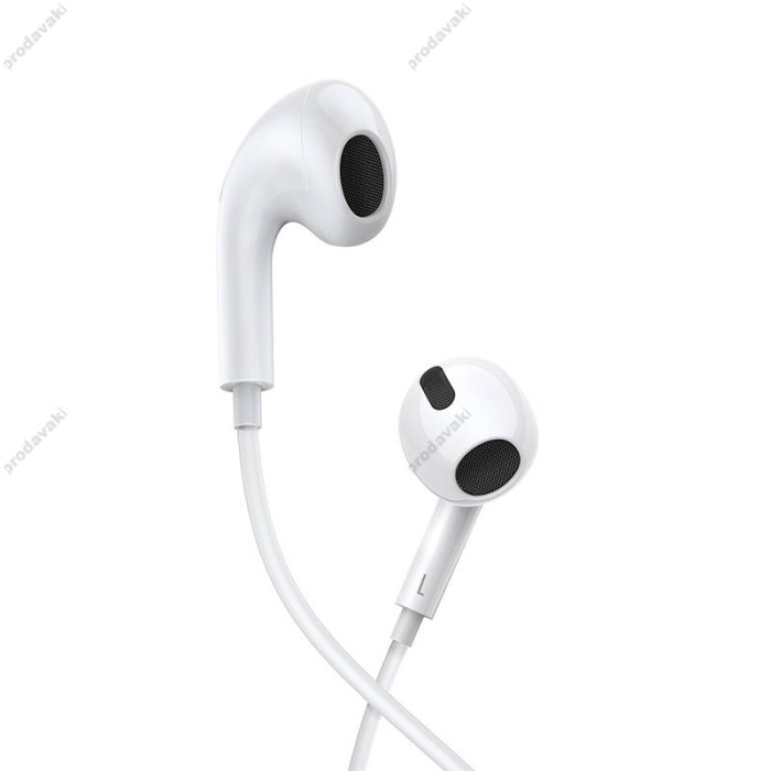 Дротові навушники Baseus H17 Encok lateral in-ear Wired Earphone 3.5mm White NGCR020002