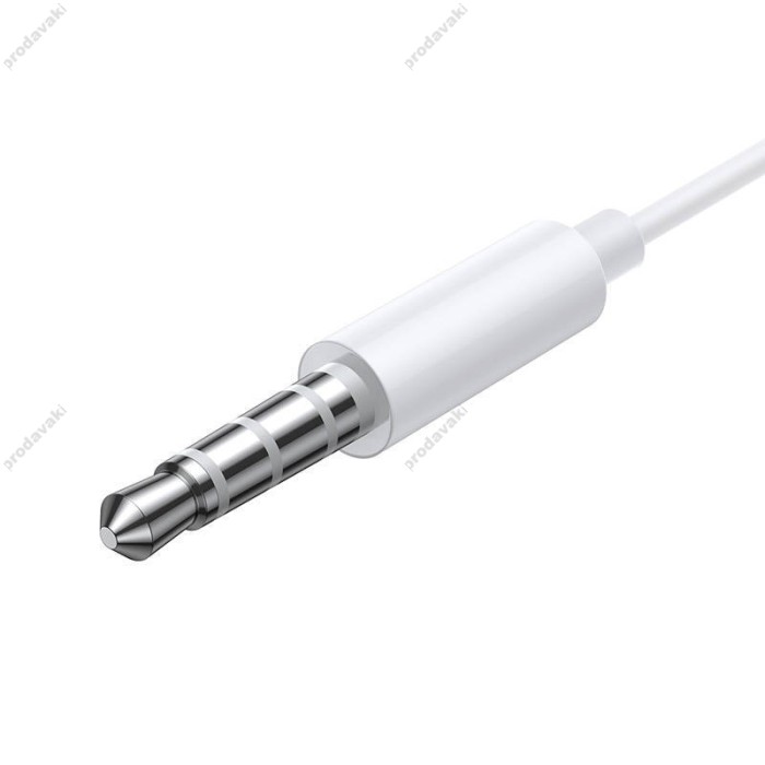 Дротові навушники Baseus H17 Encok lateral in-ear Wired Earphone 3.5mm White NGCR020002
