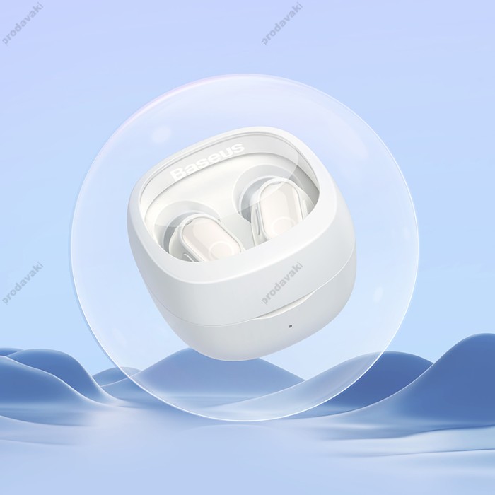 Бездротові Bluetooth навушники Baseus Bowie WM02 True Wireless Earphones BT 5.3 Creamy-white NGTW180002