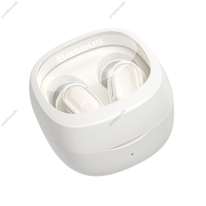 Бездротові Bluetooth навушники Baseus Bowie WM02 True Wireless Earphones BT 5.3 Creamy-white NGTW180002