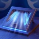 Підставка для ноутбука та MacBook Baseus ThermoCool Heat-Dissipating Laptop Stand (Turbo Fan Version) Gray (LUWK000013)