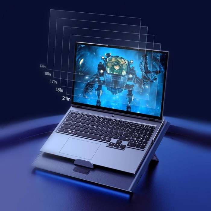 Підставка для ноутбука та MacBook Baseus ThermoCool Heat-Dissipating Laptop Stand (Turbo Fan Version) Gray (LUWK000013)