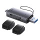Кардрідер Baseus Lite Series USB-A/Type-C to SD/TF Card Reader Grey WKQX060113