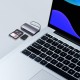 Кардрідер Baseus Lite Series USB-A to SD/TF Card Reader Grey WKQX060013