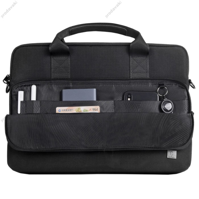 Сумка WIWU Alpha Laptop Bag для MacBook ноутбука планшета 13"-14.2" Black