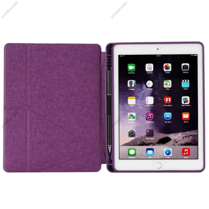 Чохол Logfer Origami Leather Embossing Case для iPad 10.9 (10 generation) Gold