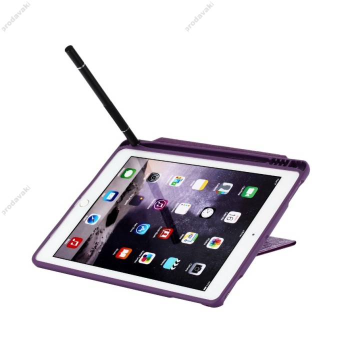 Чохол Logfer Origami Leather Embossing Case для iPad 10.9 (10 generation) Gold