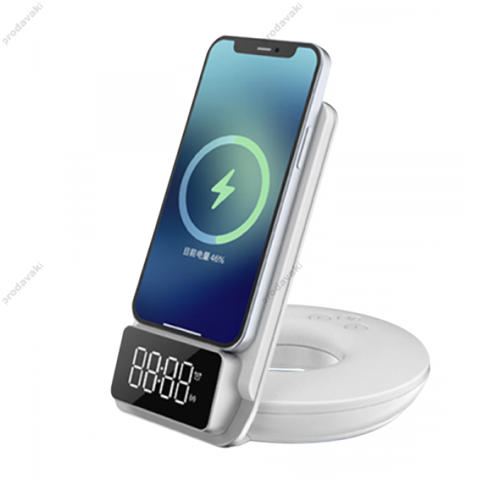 Бездротовий зарядний пристрій Wiwu M11 4in1 Wireless Charger white