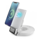 Бездротовий зарядний пристрій Wiwu M11 4in1 Wireless Charger white
