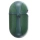 Чохол для AirPods 3 Wiwu Calfskin Genuine Leather green