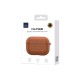 Чохол для AirPods 3 Wiwu Calfskin Genuine Leather Blue