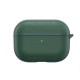 Чохол для AirPods 3 Wiwu Calfskin Genuine Leather green