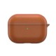 Чохол для AirPods 3 Wiwu Calfskin Genuine Leather Brown