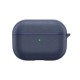 Чохол для AirPods 3 Wiwu Calfskin Genuine Leather Blue
